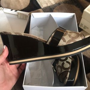 Coach Shoes - Coach wedges Coach Shoes - Coach wedges